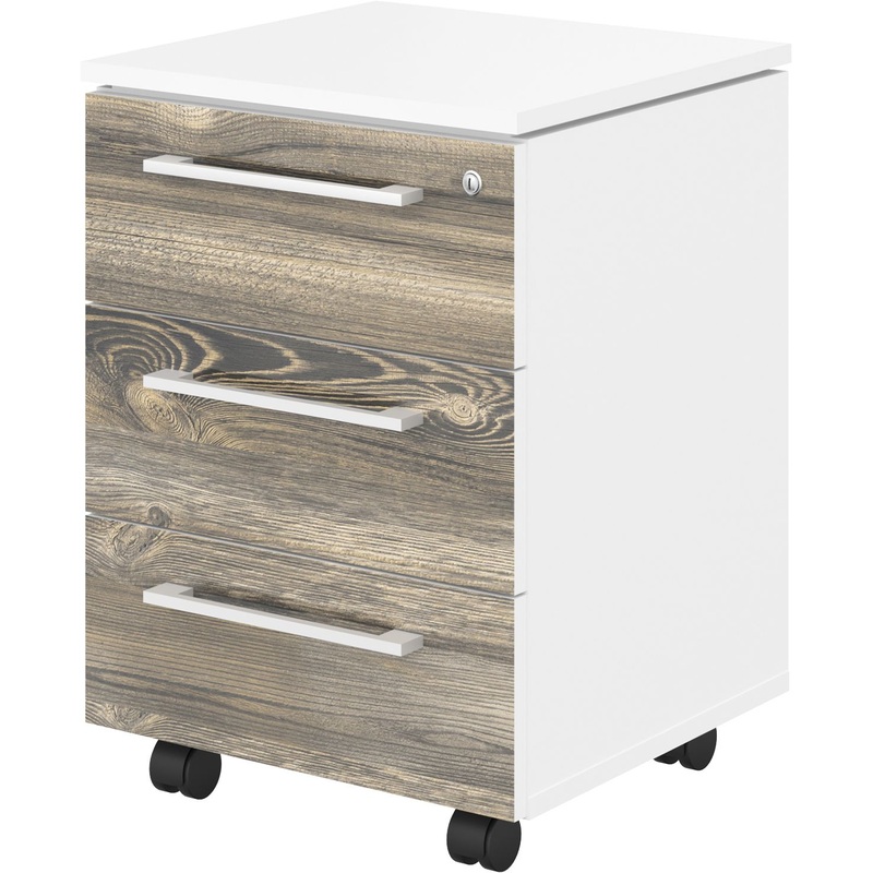 Изображение товара Тумба подкатная Morris MMC-3D с центральным замком и 3 ящиками