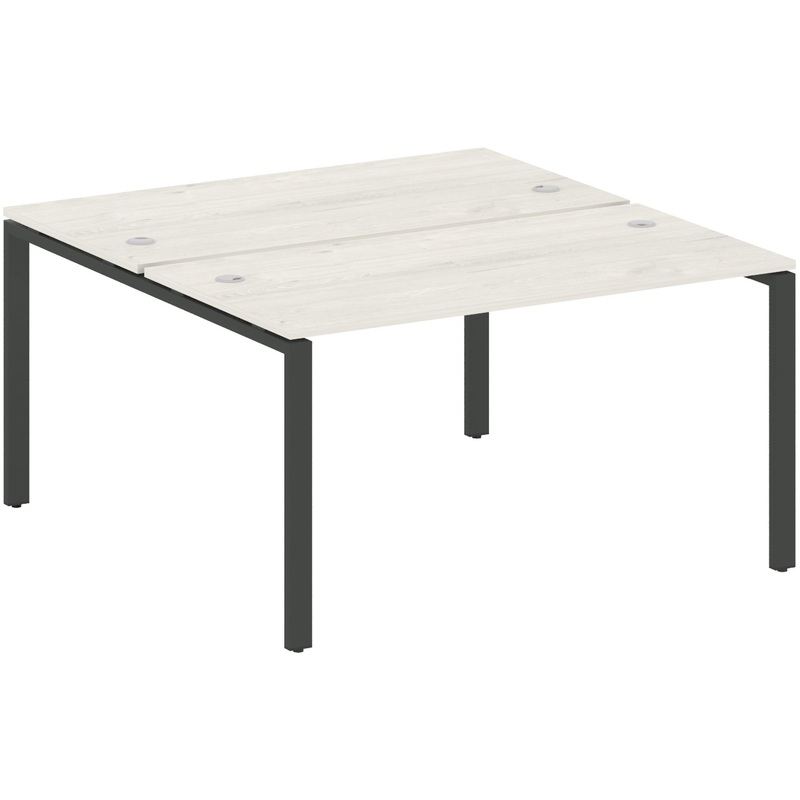 Изображение товара Рабочая станция Metal System Style БП.РАС-СП-2.3 дуб наварра антрацит 1400x1475x750