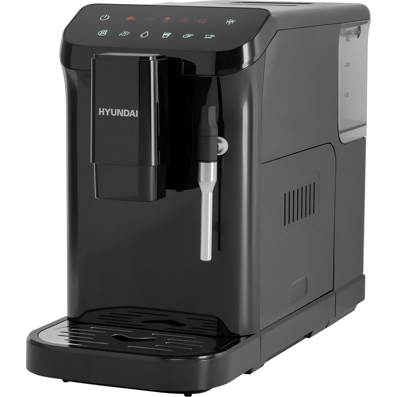 Изображение товара Кофемашина Hyundai HAM-4001 с капучинатором черная - автоматическая и удобная