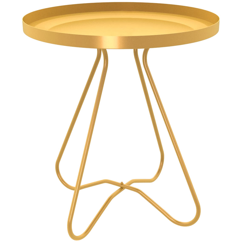 Изображение товара Журнальный столик Sheffilton SHT-CT3 золото компактный и стильный