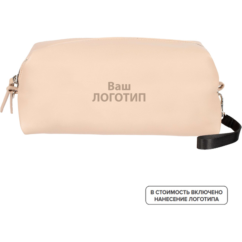 Изображение товара Несессер Feria из искусственной кожи с возможностью брендирования бежевый