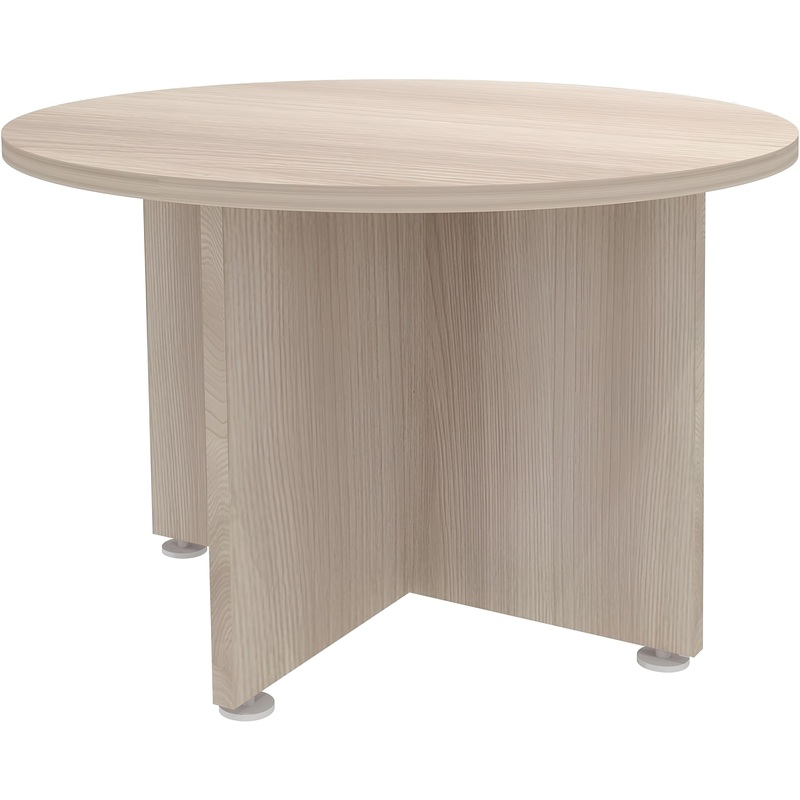 Изображение товара Стол для переговоров Grand круглый (ясень шимо, 1100x1100x750 мм)