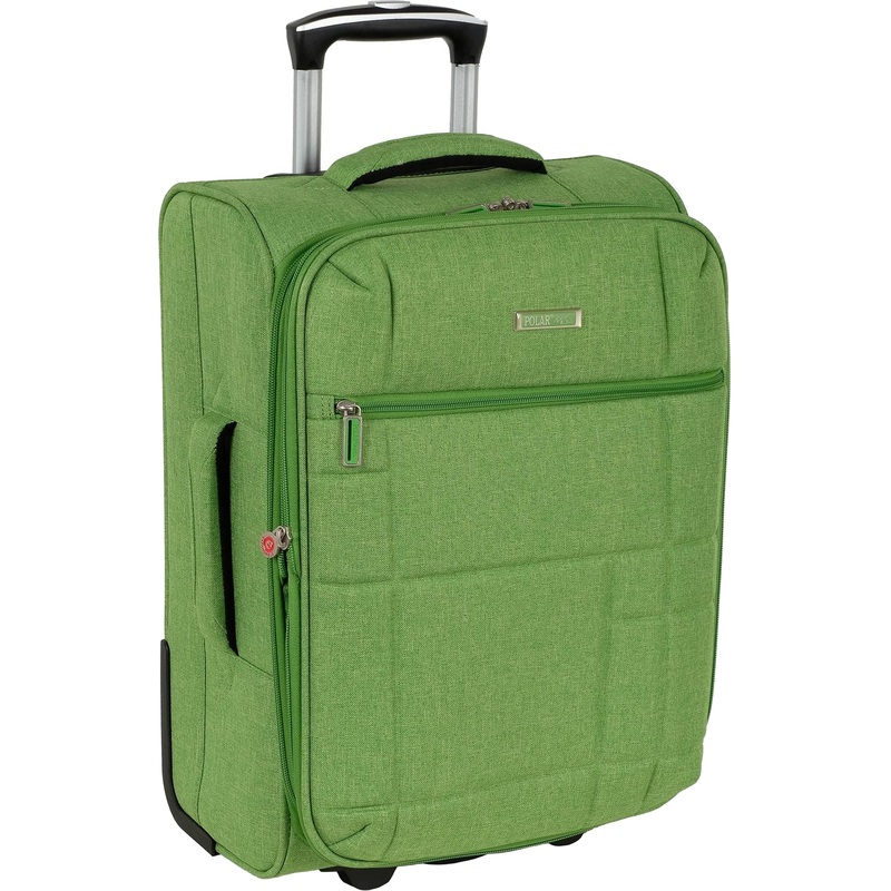Изображение товара Чемодан Polar размер S 39 л из полиэстера зелёный для путешествий