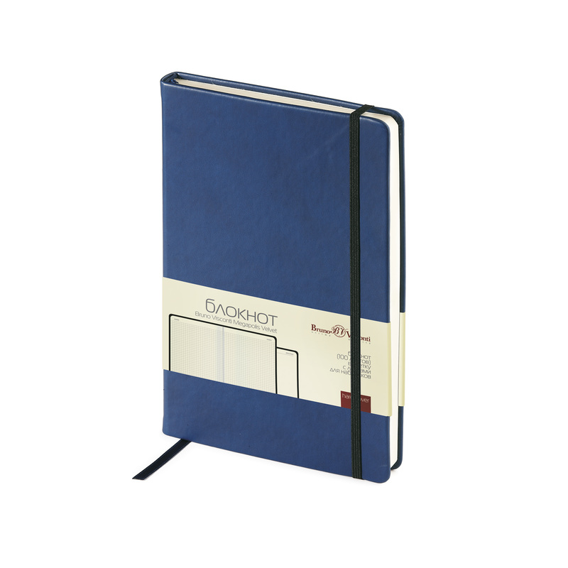 Изображение товара Блокнот Bruno Visconti Megapolis Velvet A5