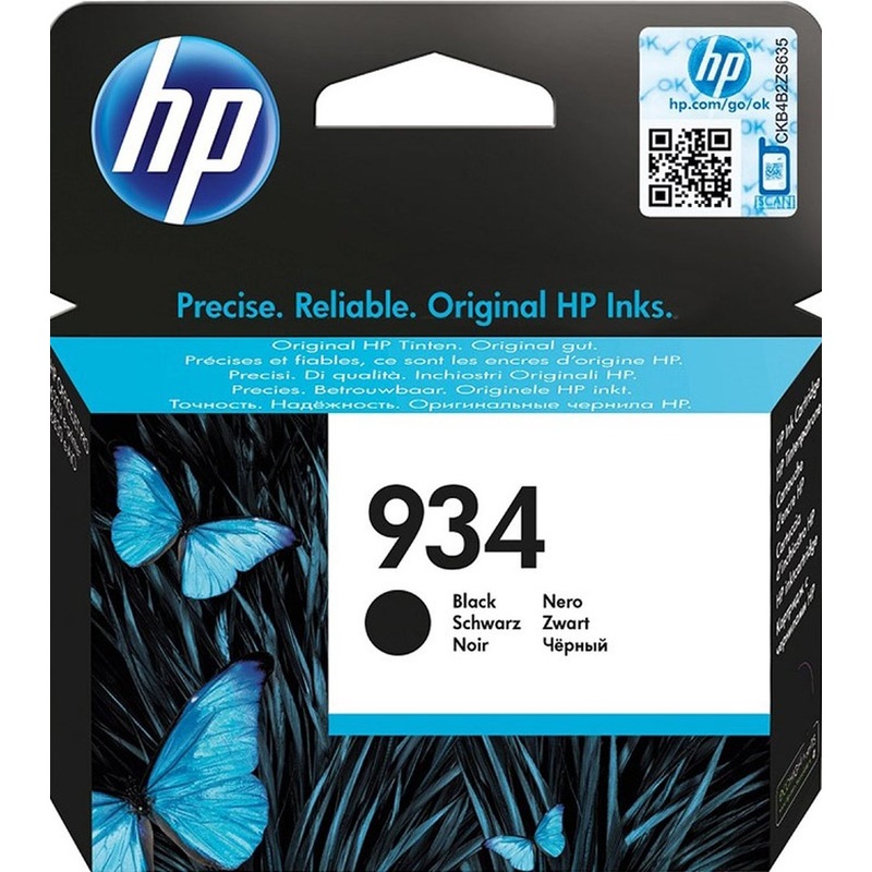 Изображение товара Картридж струйный HP 934 C2P19AE черный оригинальный