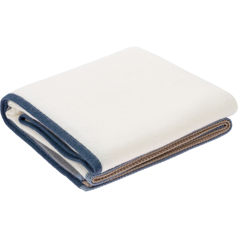 Изображение товара Плед Very Marque Frontier полушерсть 105x165 см молочно-белый для дома