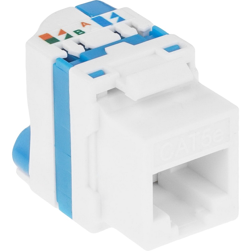 Изображение товара Модуль Lanmaster LAN-TK45U5E/180-WH RJ-45 для сетевых подключений