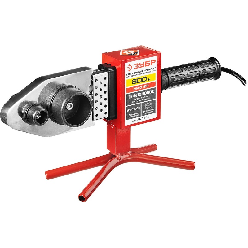 Изображение товара Аппарат для сварки пластиковых труб Зубр (АСТ-800)
