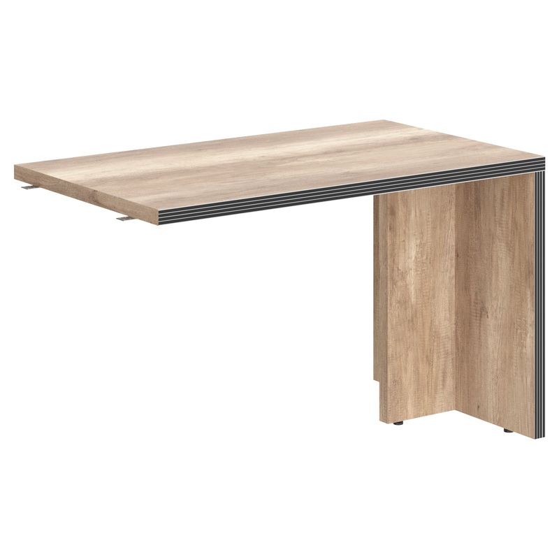 Изображение товара Брифинг-приставка к столам Torr (дуб каньон, 1200x700x750 мм)