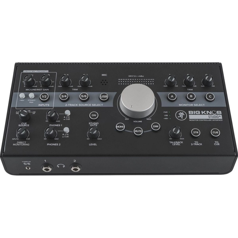 Изображение товара Аудиоинтерфейс Mackie Big Knob Studio Plus с управлением мониторами
