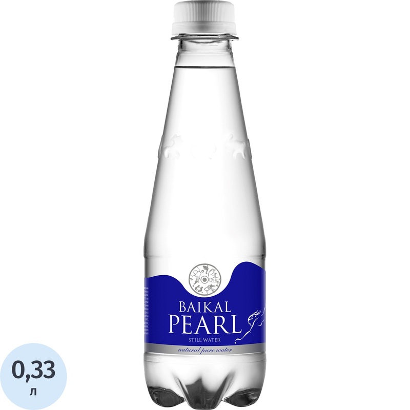 Изображение товара Вода питьевая Baikal Pearl негазированная 0.33 л - чистая природная вода