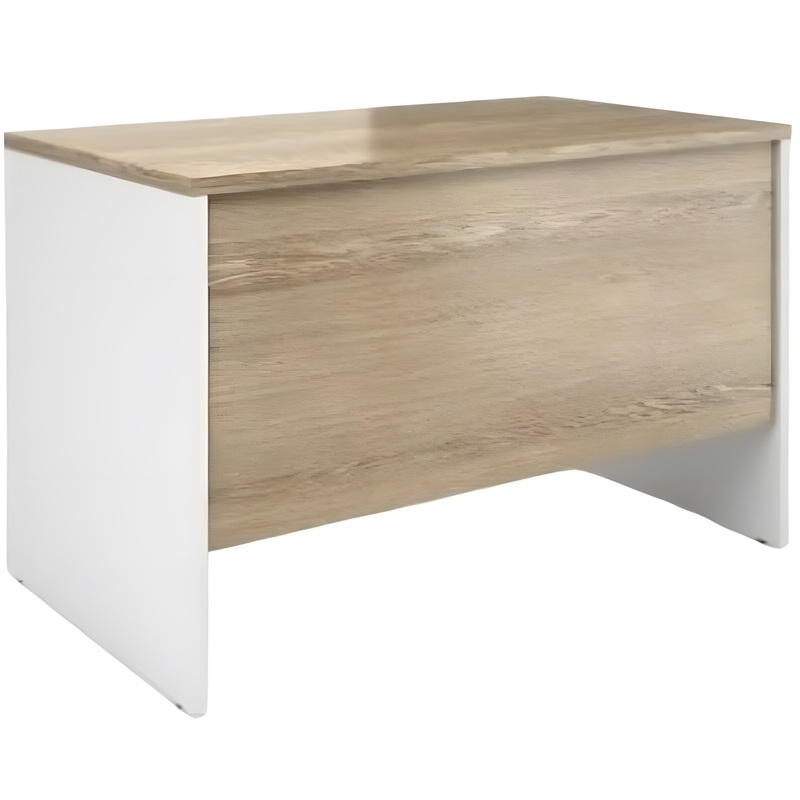 Изображение товара Стол прямой Alba AL-1.0 (дуб нельсон/белый, 1180х680х750 мм)