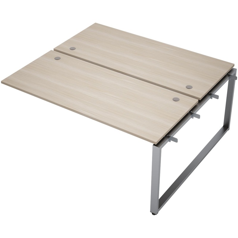 Изображение товара Рабочая станция Avance 6МБС-О.6268 двухместная с металлическим каркасом и ЛДСП столешницей