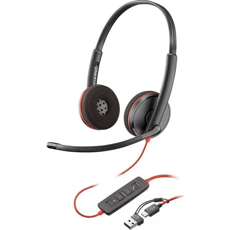 Изображение товара Гарнитура Plantronics Poly Blackwire 3220 (8X228A6)