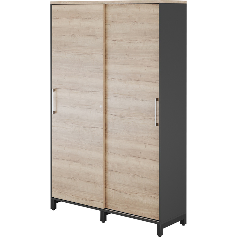 Изображение товара Шкаф-купе для документов Kobor HK/5-120/40/M дуб натуральный 1200х400х1900 мм