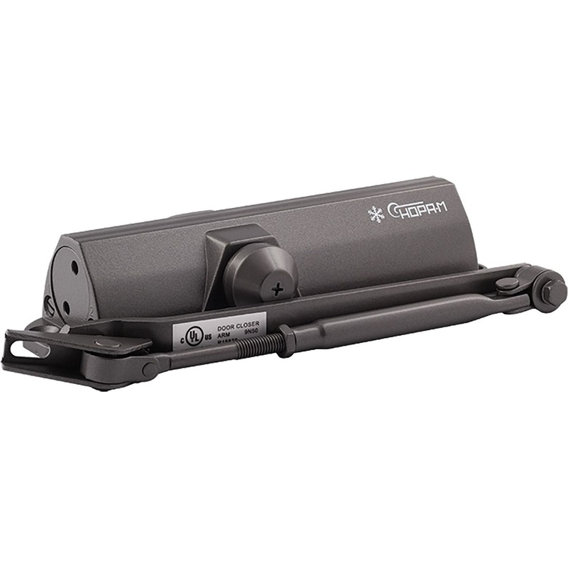 Изображение товара Доводчик дверной Нора-М 4ST до 120 кг графит для автоматического закрывания дверей