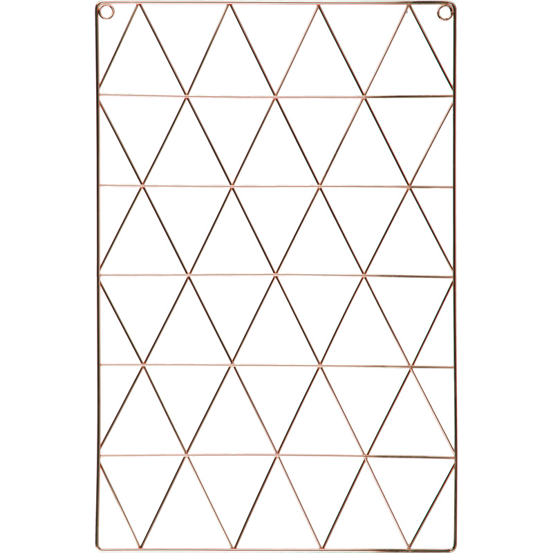 Изображение товара Доска органайзер-решетка Attache 36x55 см розовое золото