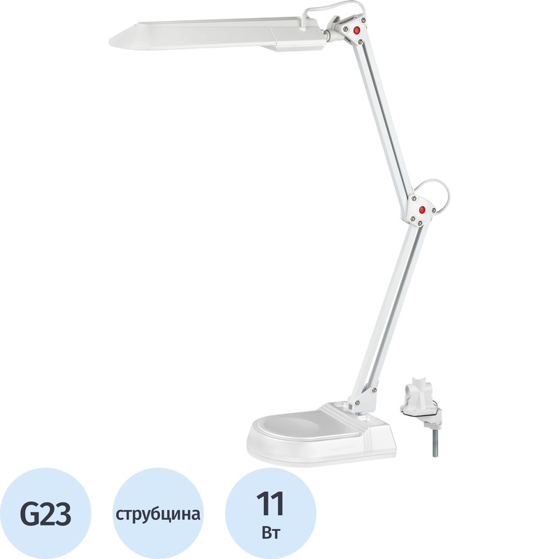 Изображение товара Настольный светильник Эра NL-202 белый современный дизайн