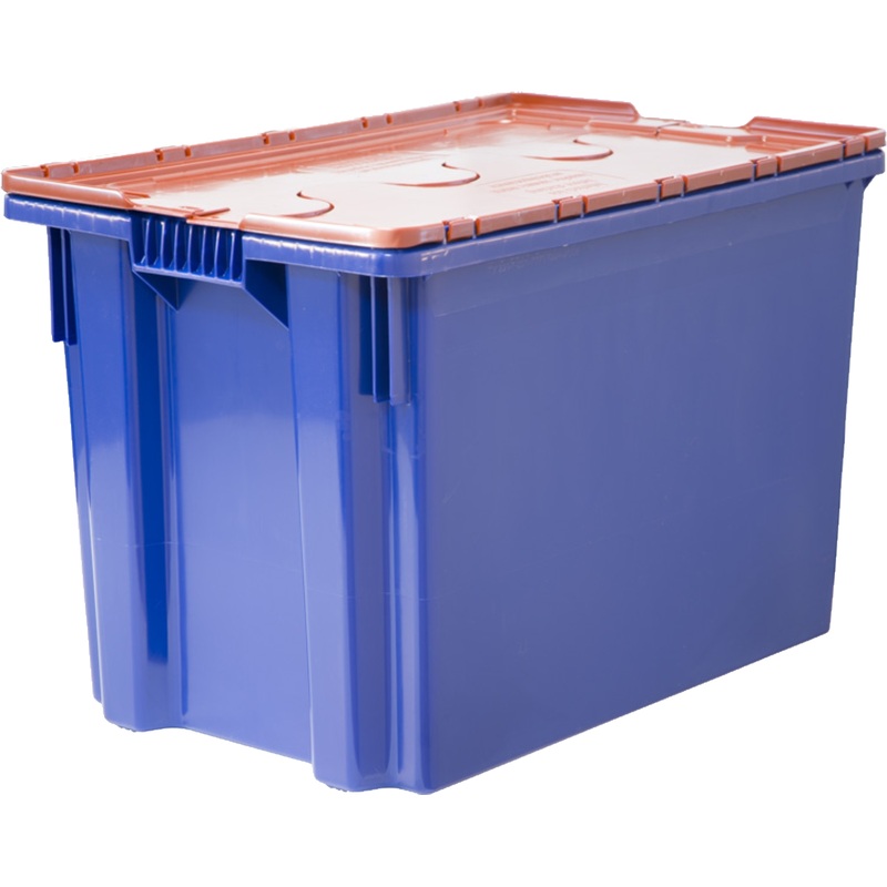 Изображение товара Ящик пластиковый универсальный 600х400х415 мм синий (605-1)
