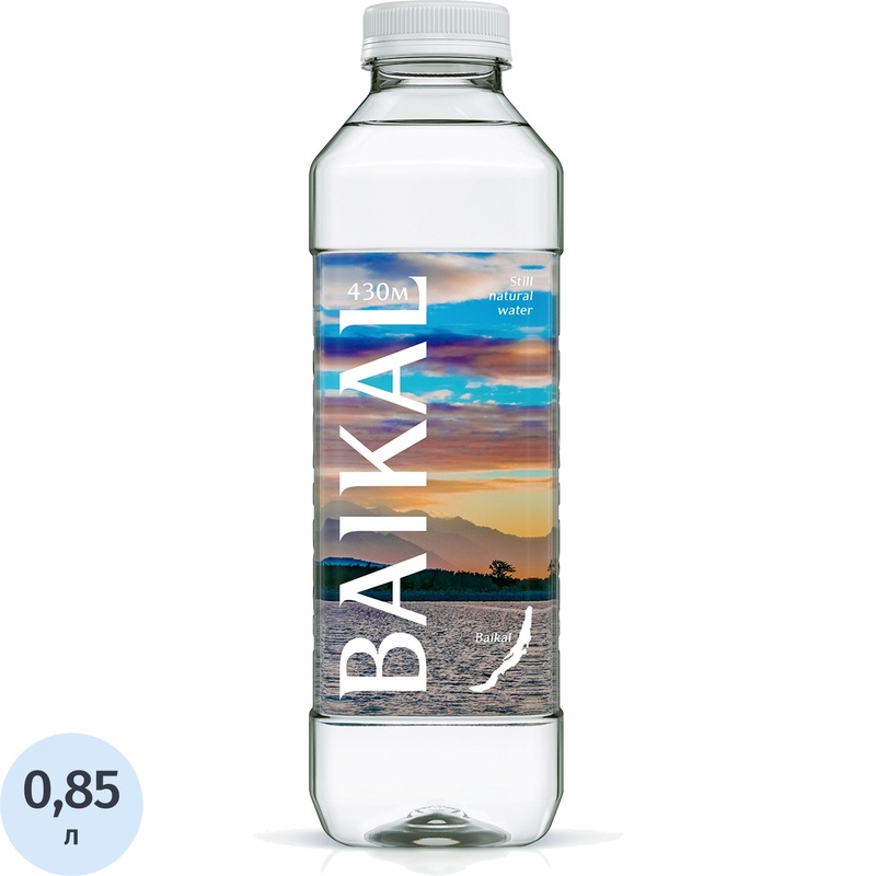Изображение товара Вода питьевая Baikal430 негазированная 0.85 л из Байкала