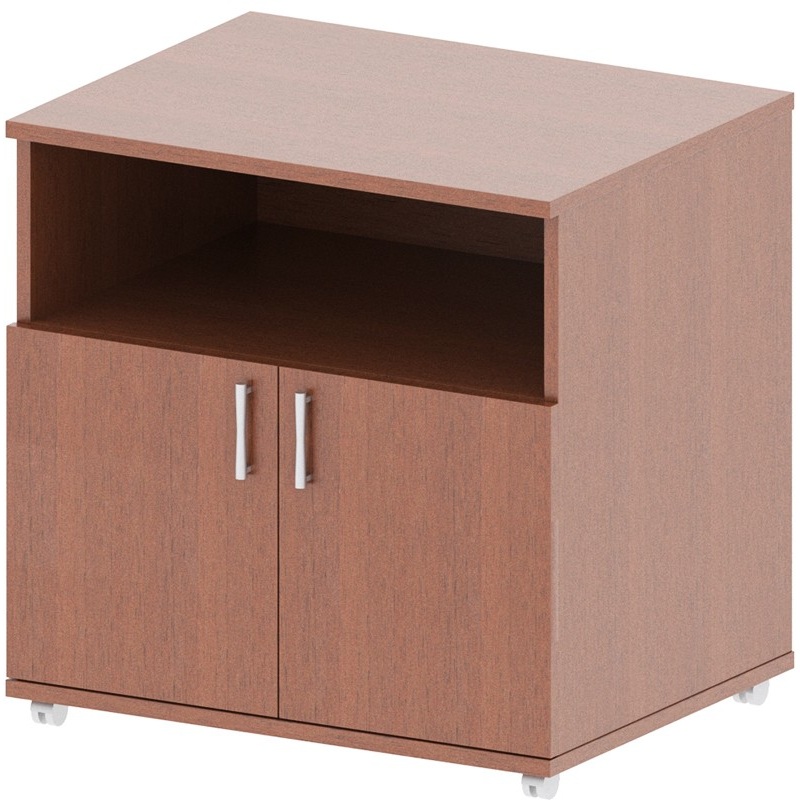 Изображение товара Тумба подкатная Монолит для оргтехники цвет орех гварнери