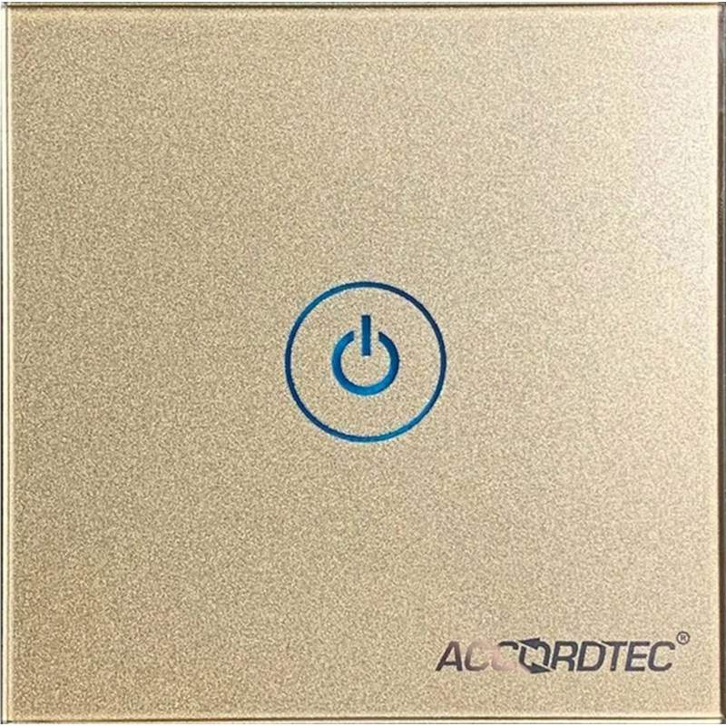 Изображение товара Кнопка выхода AccordTec AT-H02P врезная пластиковая 86x86x18 мм Китай