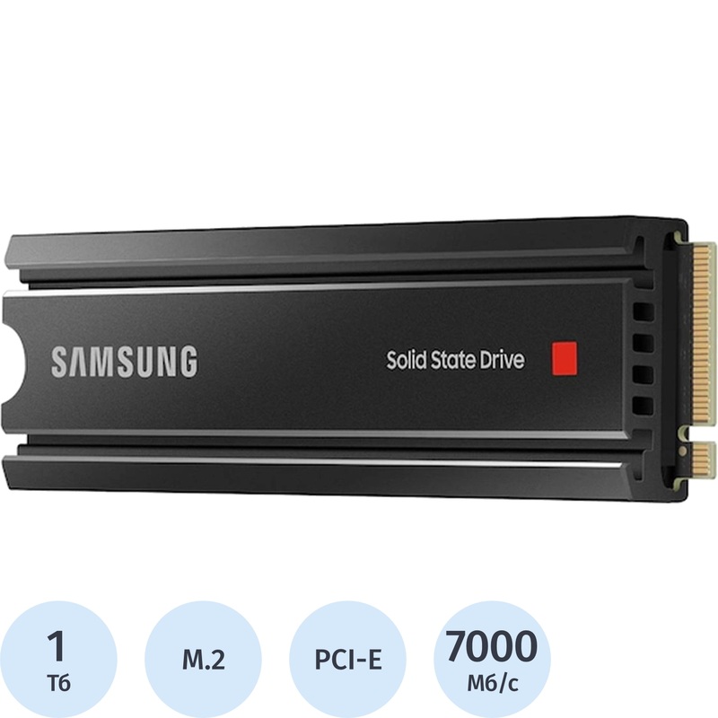 Изображение товара SSD накопитель Samsung 980 PRO 1 ТБ (MZ-V8P1T0CW)