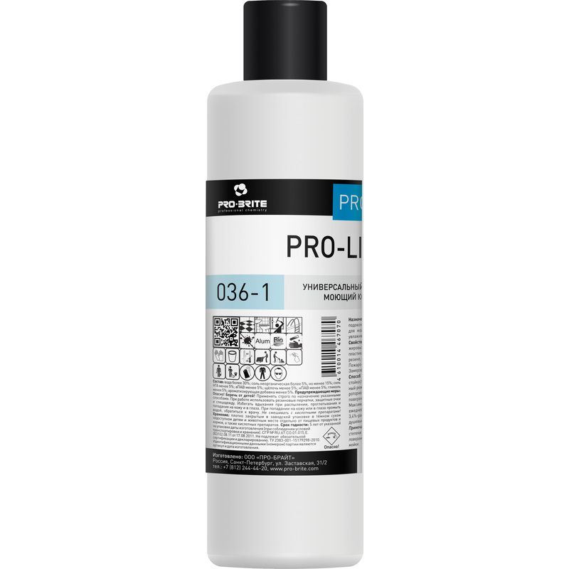 Изображение товара Моющее средство универсальное Pro-Brite Pro-line 1 л (концентрат)