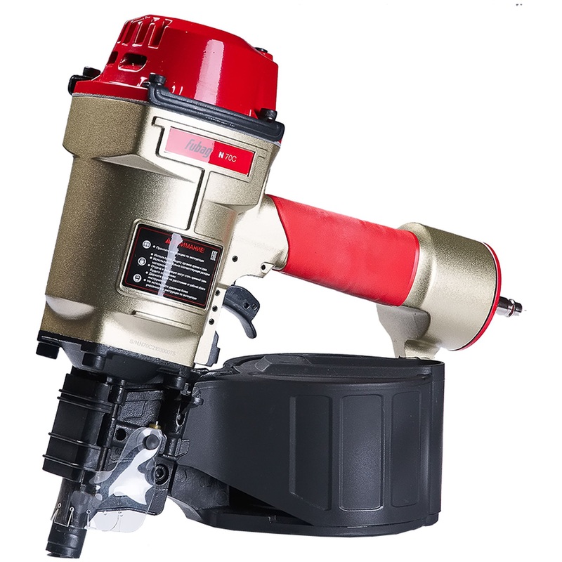 Изображение товара Пистолет гвоздезабивной Fubag N70C барабанный с предохранителем для дерева