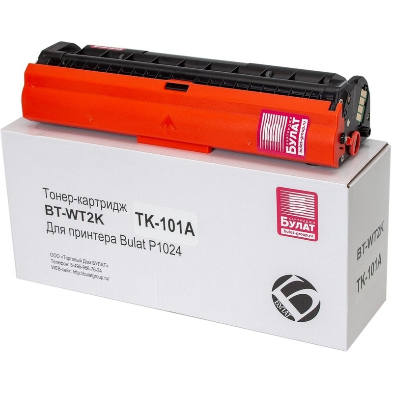 Изображение товара Комплект заправочный Bulat TK-101A AABT0P1024010 чёрный оригинальный