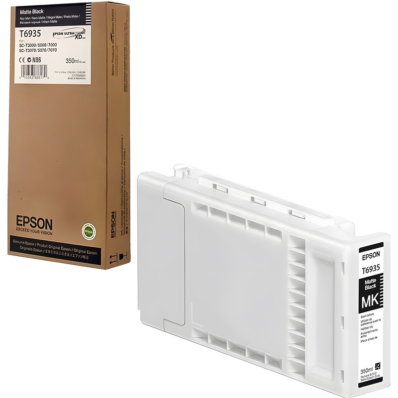 Изображение товара Картридж струйный Epson T6935 C13T693500 чёрный оригинальный повышенной ёмкости