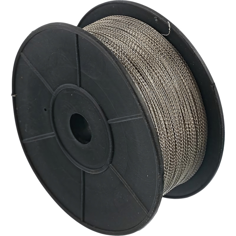 Изображение товара Пломбировочная металлическая витая проволока 400 м диаметр 0.65 мм