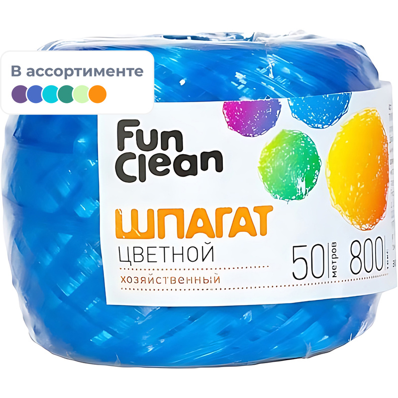 Изображение товара Шпагат полипропиленовый 800 тэкс (50 м, 0.042 кг)