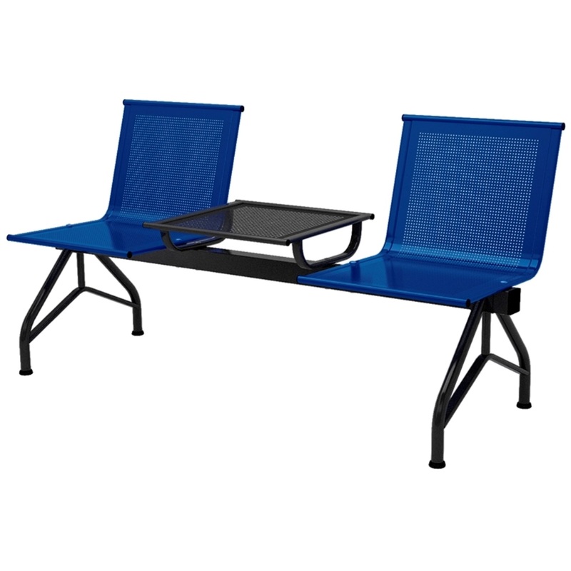 Изображение товара Многоместная секция Стилл СТ СМ-89/4 синяя/черная для вокзалов