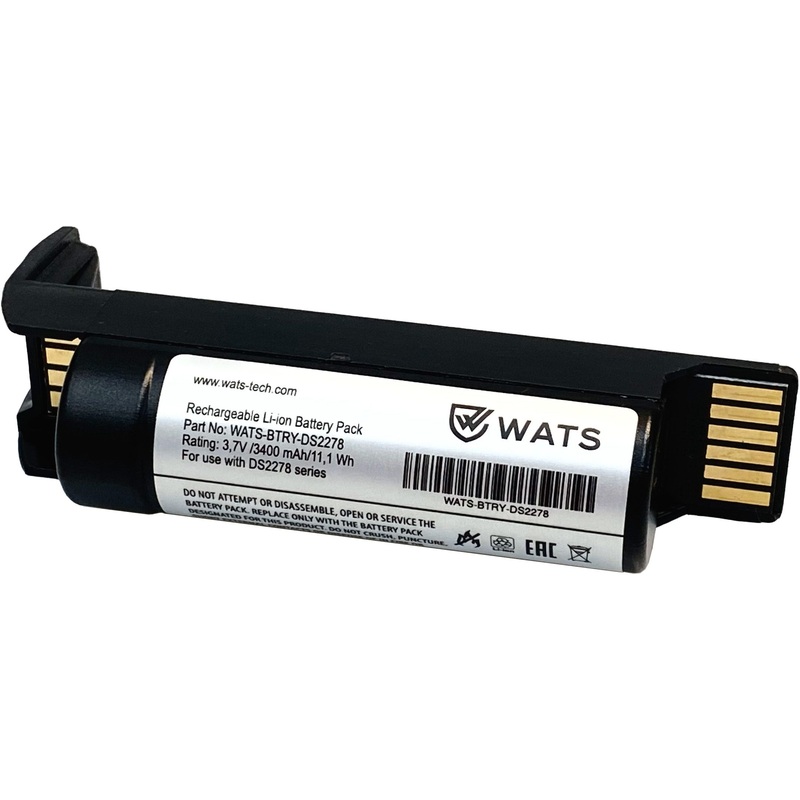 Изображение товара Аккумулятор Wats для Zebra DS2278 (WATS-BTRY-DS22EAB0E-34MA)