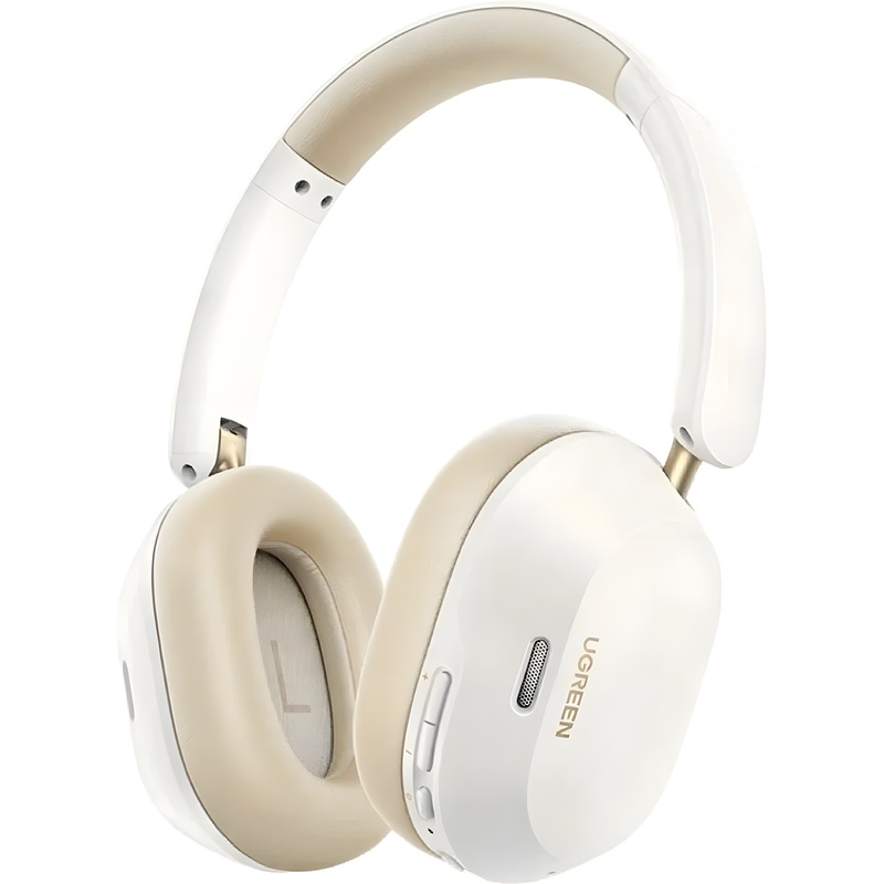 Изображение товара Беспроводные наушники Ugreen HiTune Max5C Hybrid ANC белые с Bluetooth 5.4