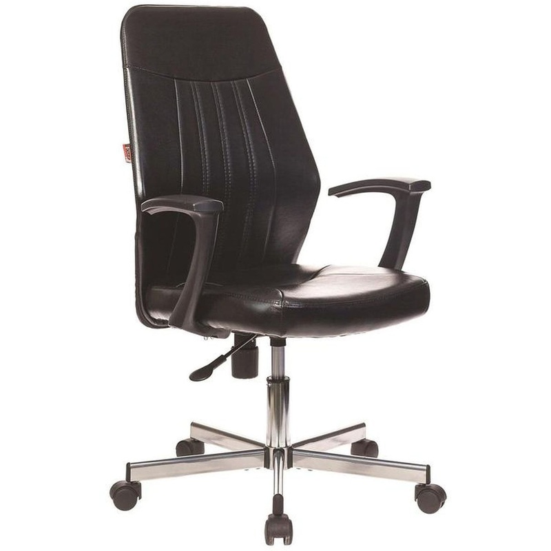 Изображение товара Офисное кресло Easy Chair 224 DSL PPU черное из экокожи с регулируемой высотой