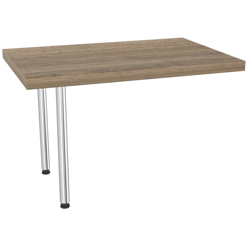 Изображение товара Брифинг-приставка Комус Мебель Easy Director (дуб шамони темный, 1200х800х780 мм)