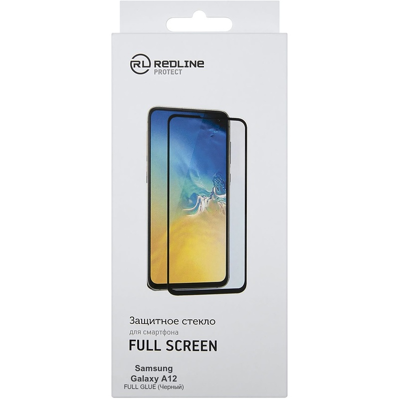 Изображение товара Защитное стекло Red Line для Samsung Galaxy A12 6.5 дюймов Твердость 9Н