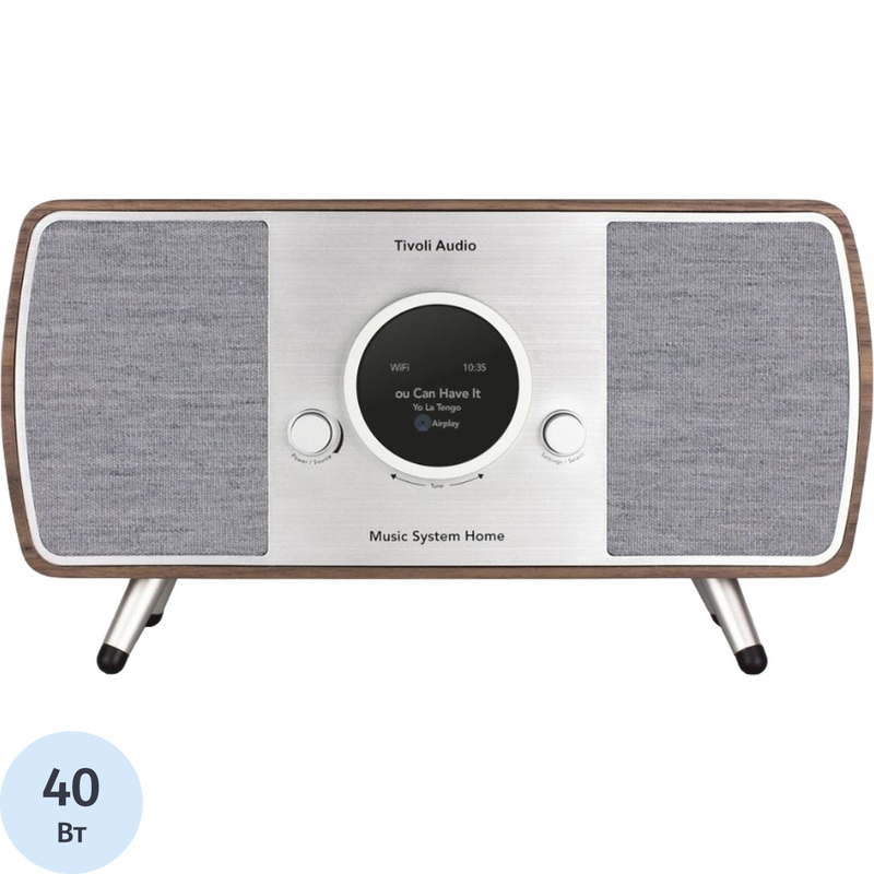 Изображение товара Акустическая система Tivoli Audio Music System Home Gen 2 Walnut бежевый с Bluetooth Wi-Fi FM