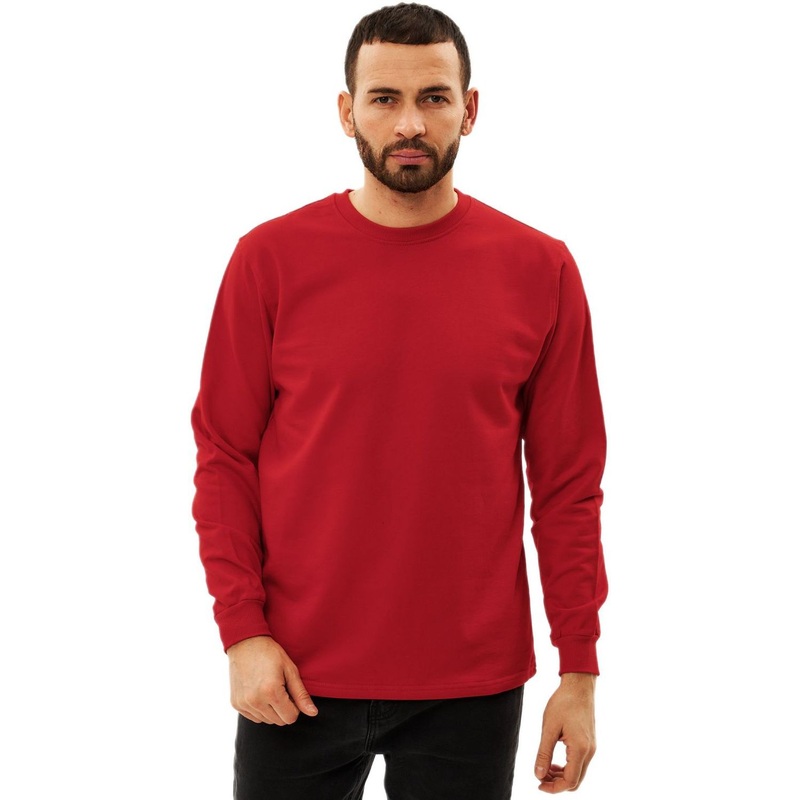 Изображение товара Красная толстовка sized XXL из хлопкового трикотажа, комфорт и качество