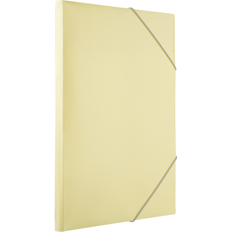 Изображение товара Папка на резинках Attache Акварель А4 желтая для документов