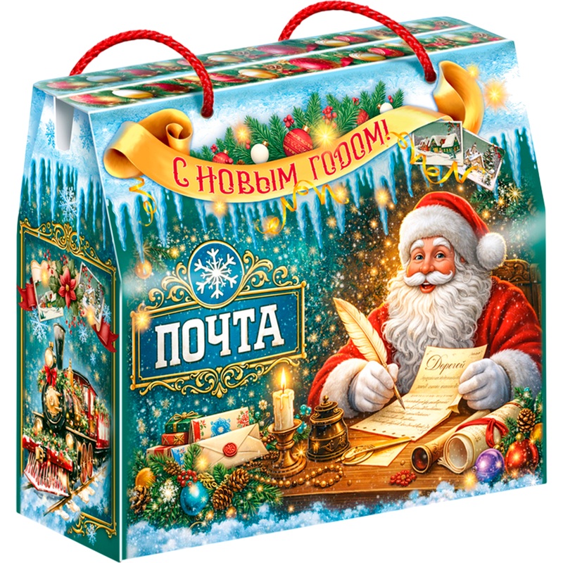 Изображение товара Новогодний сладкий подарок POKO Почта чудес 1000 г