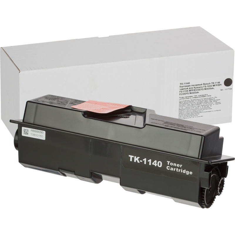 Изображение товара Картридж лазерный Retech TK-1140 1T02ML0NLC для Kyocera черный совместимый
