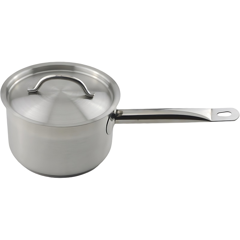 Изображение товара Сотейник MGSteel 17.5 см из нержавеющей стали с крышкой