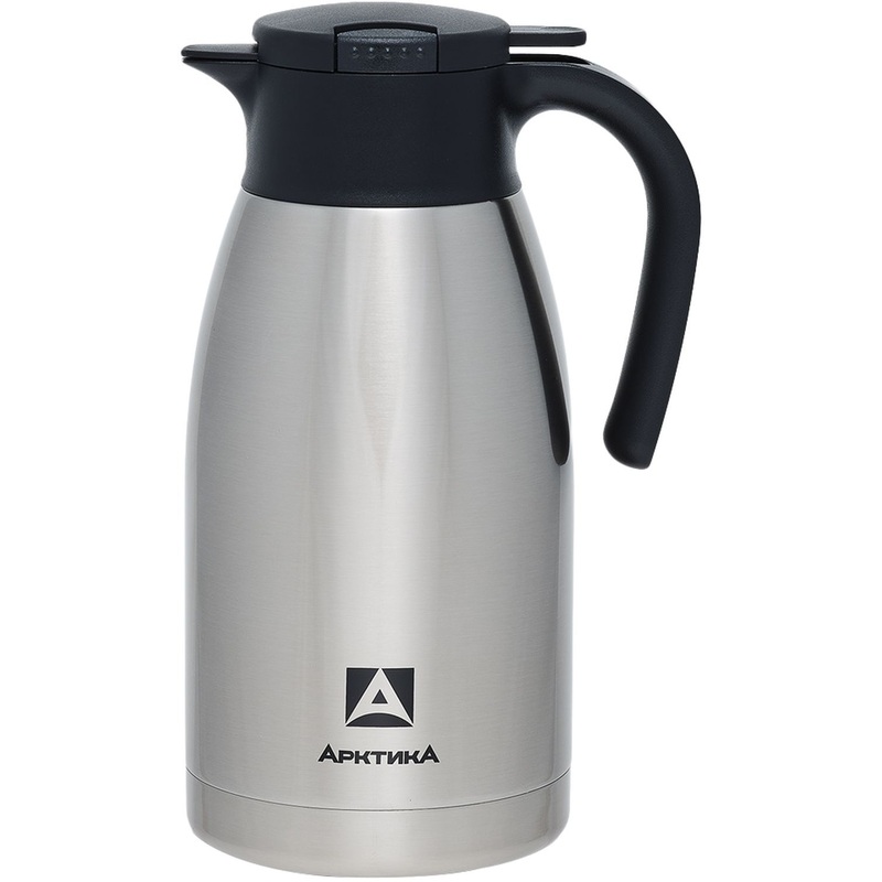 Изображение товара Термос Арктика 1.9 л серебристый для горячих и холодных напитков