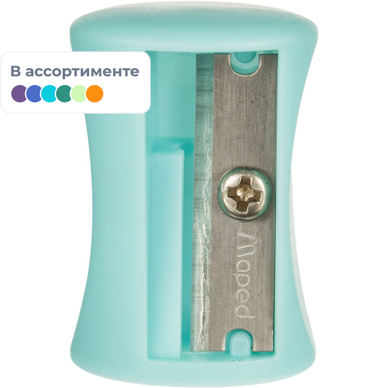 Изображение товара Точилка для карандашей Maped Vivo Pastel пластиковая (63011)