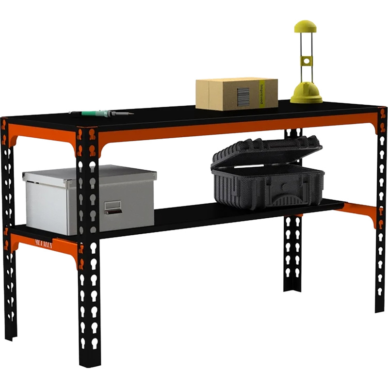 Изображение товара Производственный металлический стол 1200х500х750 мм для склада и мастерской