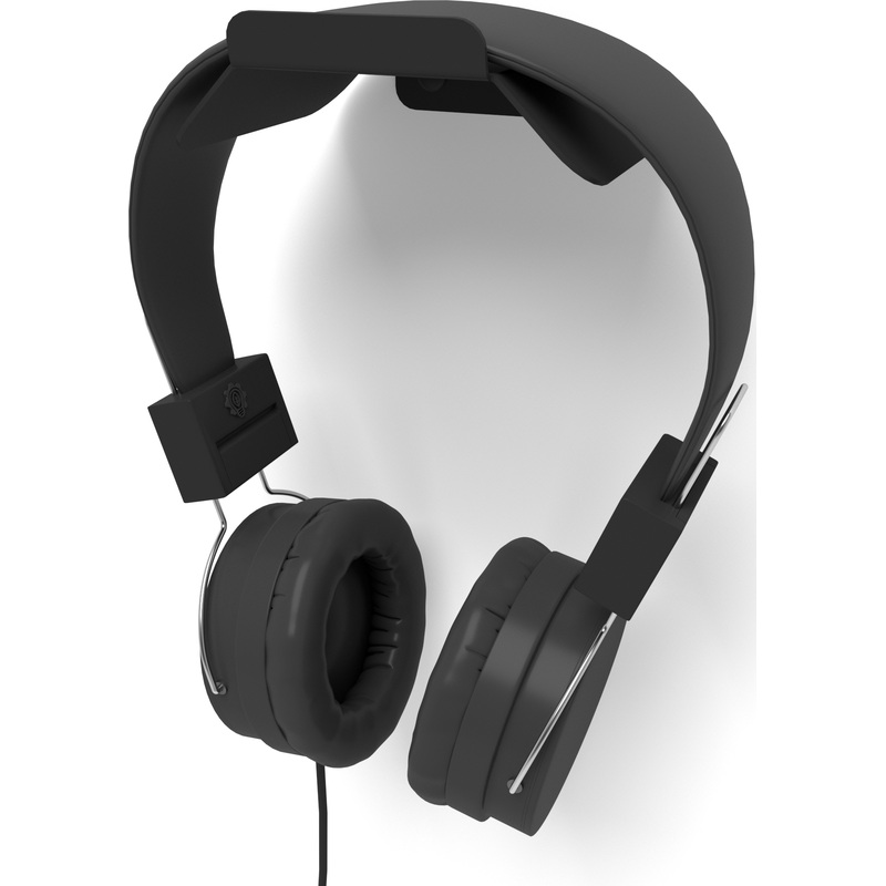 Изображение товара Держатель для наушников Embodiment настенный черный EMB-HP-W-B