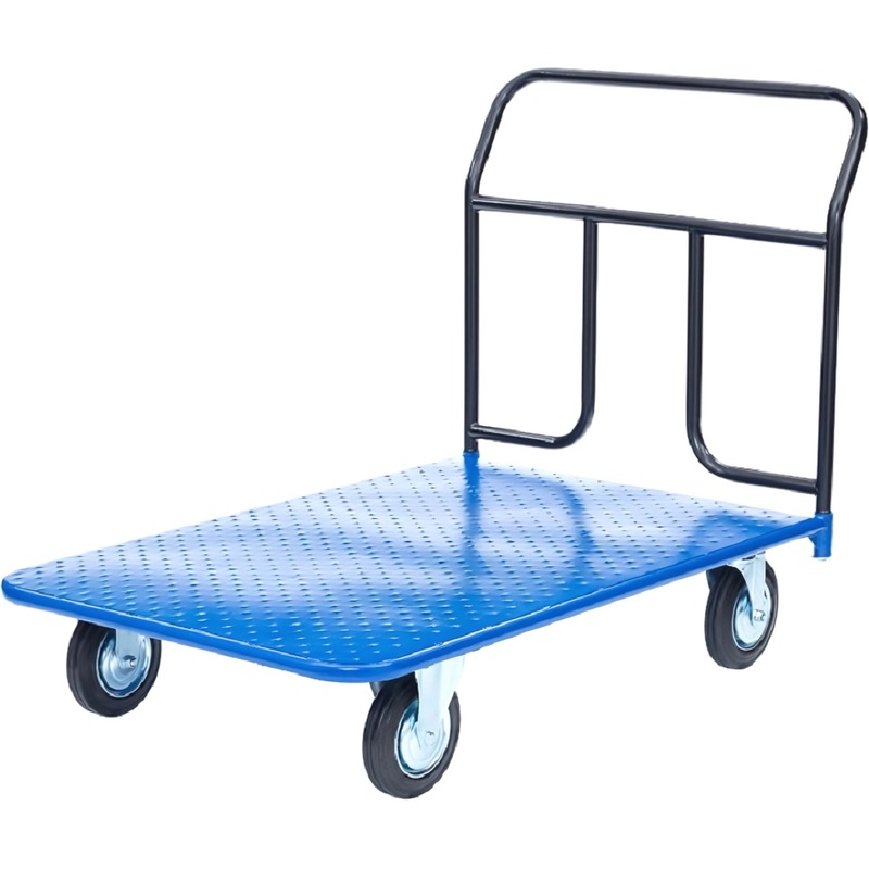 Изображение товара Платформенная тележка Стелла-техник КП-400-200-И для грузов до 690 кг синяя